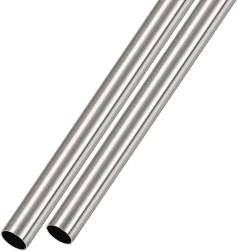 Miniatura 14 de METALLIXITY Tubo de acero inoxidable 304 (0.236 in de diámetro x 0.024 in de pared T x 11.811 in de largo), 2 piezas, tubo recto - para muebles