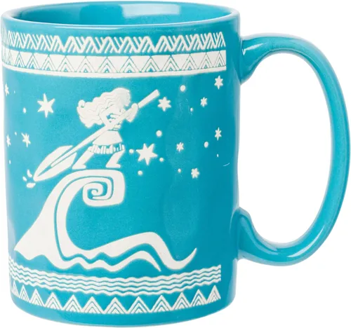 Miniatura 54 de Silver Buffalo Disney Princess La Bella y la Bestia Belle Sueños en Flor Rosas Taza de cerámica con asa esculpida en 3D, 20 onzas Belle Dreams in