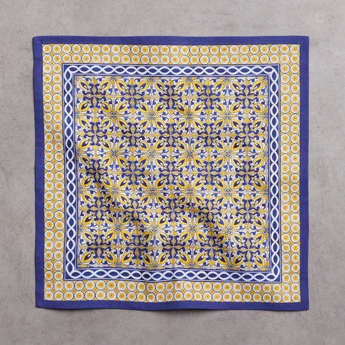 Miniatura 8 de Maison d' Hermine Juego de 4 servilletas de tela 100% algodón, suaves y duraderas, servilletas cuadradas reutilizables para uso diario, lavables