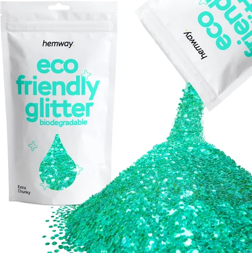 Miniatura 83 de Purpurina biodegradable, holográfica plateada, 3.5 onzas, respetuosa con el medio ambiente, extra gruesa, bioecológica, vegana para festivales