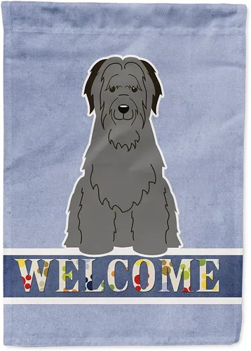 Miniatura 264 de Caroline's Treasures BB5622GF Airedale - Bandera de bienvenida para jardín, bandera decorativa para patio, exteriores, patio, parterres