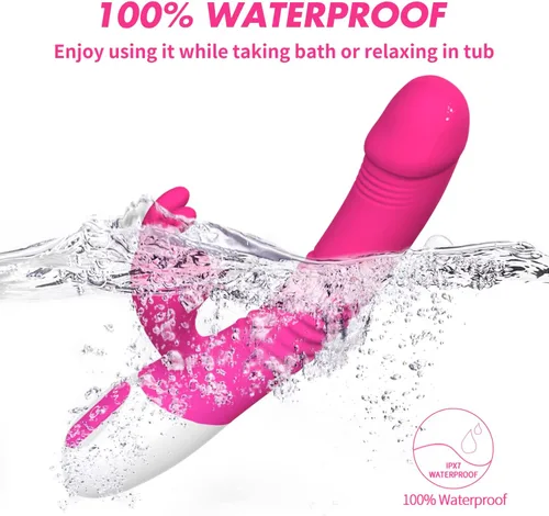 Miniatura 4 de Consolador vibrador de conejo para mujer, sanación vaginal, orejas de conejo para mujeres, estimulación del punto G del clítoris con 3 modos