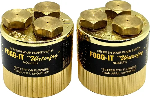 Miniatura 2 de Fogg It - Boquillas de riego por nebulización (paquete de 2) 1/4 GPM - Volumen superfino Diseñado para nebulizar plántulas delicadas