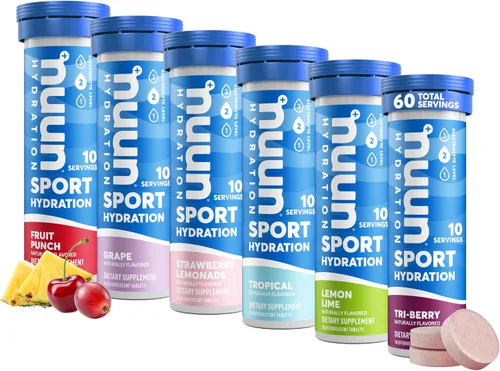 Miniatura 5 de GU Energy Original Sports Nutrition - Gel energético, 24 unidades, sabores frutales surtidos y tabletas de electrolitos Nuun Sport para hidratación