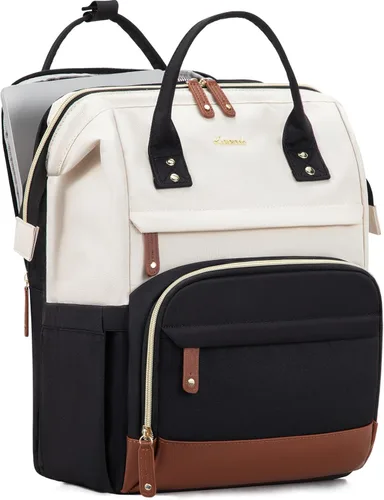 Miniatura 13 de LOVEVOOK Mochila para Laptop para Mujeres, Mochilas de Trabajo y Negocios de 17 Pulgadas Bolso con Gran Capacidad, Bolsa de Enfermera Impermeable