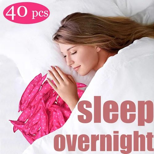 Miniatura 3 de 40 Rizadores de pelo suaves sin calor - Grandes rodillos de esponja de almohada para peinar durante la noche para peinado rizado Rojo rosa