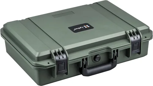 Miniatura 16 de Lykus HC-1410 Mini caja rígida seca con inserto de espuma, tamaño interior 5.51 x 3.54 x 1.46 pulgadas, IP66 a prueba de salpicaduras, adecuada