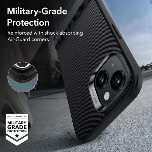 Miniatura 5 de ESR Funda para iPhone 14 Pro, 3 Modos de Soporte, Protección contra Caídas de Grado Militar, Compatible con Carga Inalámbrica, Cubierta Trasera
