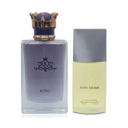 Miniatura 19 de King&1 Billion Lucky Men Colonia Set Eau De Parfum Spray para hombres, notas afrutadas enriquecidas por una fuerte fragancia a base de madera, ideal