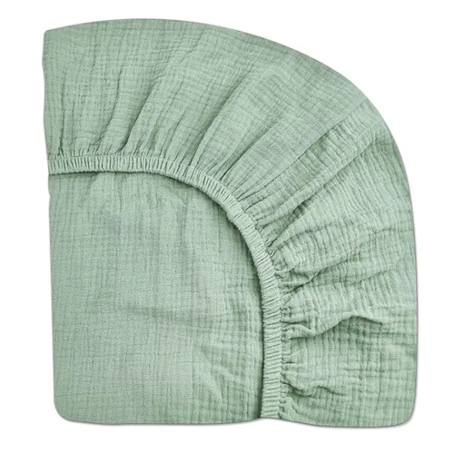 Miniatura 13 de Pack and Play Sábanas para bebés, niños y niñas, 39 x 27 x 3 pulgadas, muselina neutra de algodón, paquete N Play, sábana con estilo bohemio