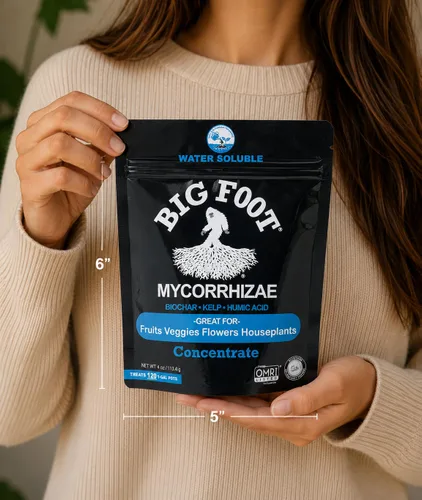 Miniatura 11 de Big Foot Mycorrhizae para Plantas, Plantas en Maceta y Jardines - Concentrado que se Disuelve Completamente en Agua, Fertilizante Orgánico Todo
