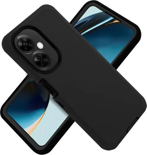 Miniatura 7 de Jackpotwireless - Funda para OnePlus Nord N30 5G, de cuerpo completo, resistente, de doble capa, a prueba de golpes, con soporte y protector de Negro