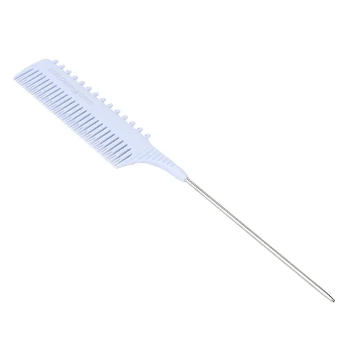 Peine de clip para resaltar, peluquería de peluquería para alisar, peinar, tejer, cola de rata, peines de separación para estilo unisex, tejido,