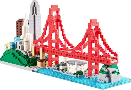 Miniatura 10 de Juego de bloques de construcción micro de Louvre de arquitectura, 3377 piezas de fama mundial modelo arquitectónico, juguetes educativos ladrillos