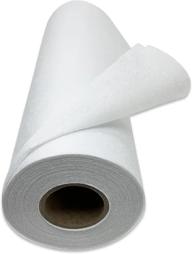 Miniatura 10 de Entretela fusible de peso medio blanca no tejida - Plancha sobre interfaz de 12" x 25 yardas para manualidades, acolchado, costura, solapas