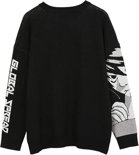 Miniatura 5 de FELLVISHK Sudadera de manga larga con estampado de anime para niña, unisex, 3D