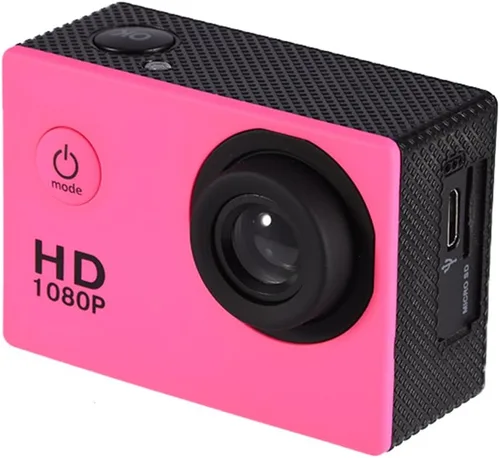 Miniatura 4 de Mini cámara deportiva, cámara de acción 4K WiFi impermeable 98.4 ft deportes al aire libre cámara de vídeo 1080 p LCD completo mini videocámara
