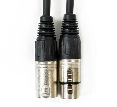 Miniatura 6 de Gearlux Cable DMX, 3 pines, macho a hembra, 3.2 pies - paquete de 10
