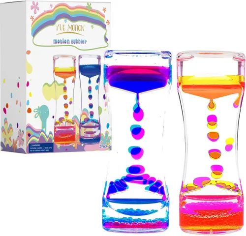 Miniatura 8 de Liquid Motion Bubbler - Tubos antiestrés para aliviar el estrés - Juego visual calmante para la escuela, el hogar, la oficina, relleno de calcetines