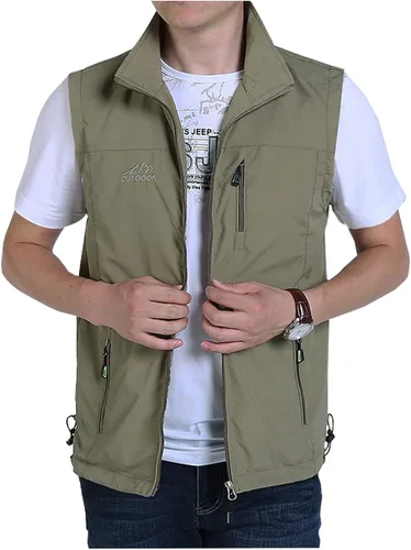 Miniatura 2 de Duyang - Chaleco de safari para hombre ligero y de secado rápido