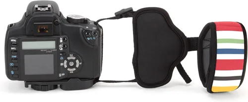 Miniatura 9 de USA Gear Cámara profesional con manija y correa de mano con diseño de neopreno acolchada y placa de metal. Compatible con Canon, Fujifilm, Nikon