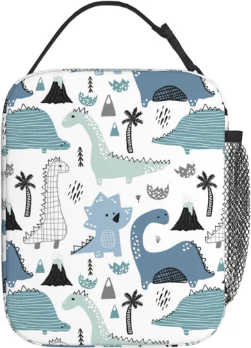 Miniatura 8 de YETTA YANG Fresco videojuego divertido portátil bolsa de almuerzo aislada caja de almuerzo reutilizable bolsas para mujeres hombres trabajo picnic