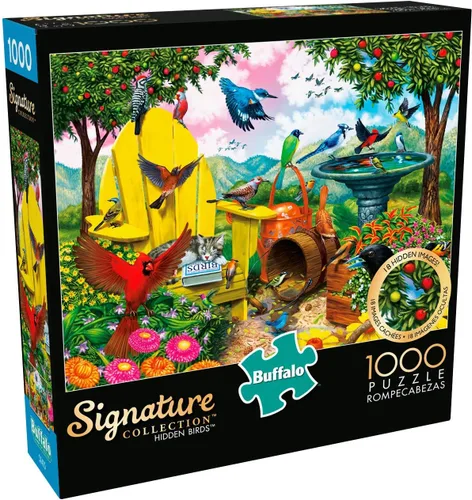 Miniatura 3 de Buffalo Games - Hidden Birds - Rompecabezas de 1000 piezas
