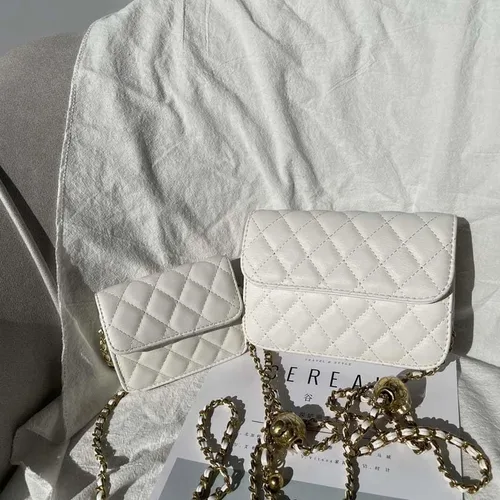 Miniatura 5 de Riñonera para mujer, mini bolsa cruzada Y2K, accesorios para cinturón para mujer, a la moda, Negro