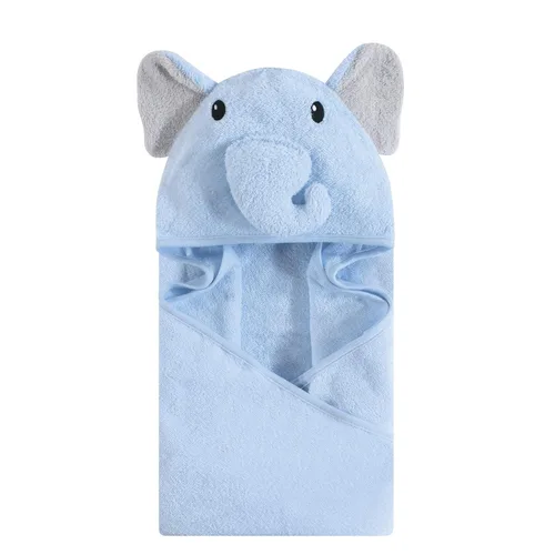 Miniatura 73 de Hudson Baby Toalla unisex de algodón con capucha con cara de animal para bebé, abeja amarilla, talla única Amarillo Bee