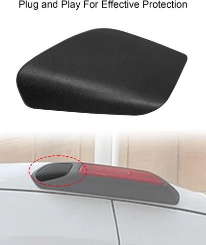 Miniatura 3 de Tercera cubierta de luz de freno para Ford Transit T150 T250 T350 2018 2019 2020 Reemplazo K4Z13A613AE JK4Z13A613AF, negro mate LH Driver y pasajero