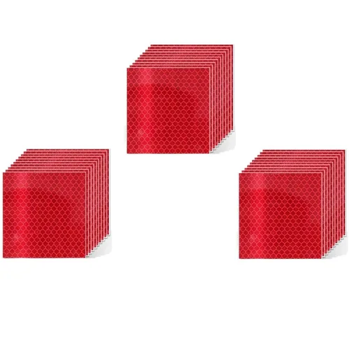 Miniatura 99 de Cinta reflectante blanca de 4 pulgadas, adhesivo de seguridad de advertencia impermeable para exteriores (10 pies)