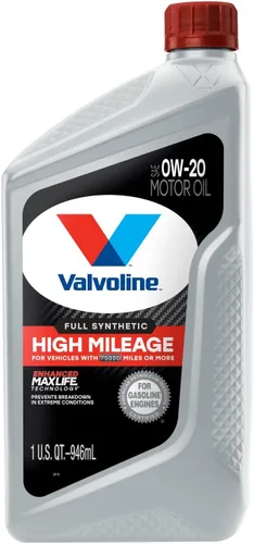 Miniatura 36 de Valvoline - Aceite de motor de mezcla sintética SAE 10W-40 de alto millaje, con MaxLife Technology, 5 cuartos de galón