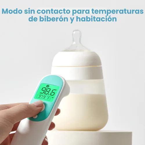Miniatura 5 de Termómetro Frida Baby, termómetro infrarrojo 3 en 1 para oído, frente y sin contacto, termómetro de fiebre para bebé, lactantes, niños pequeños