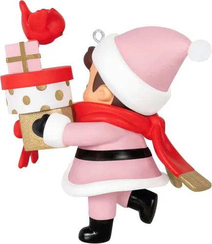 Miniatura 6 de Hallmark Keepsake Adorno de Navidad, misterio de Santa Joven