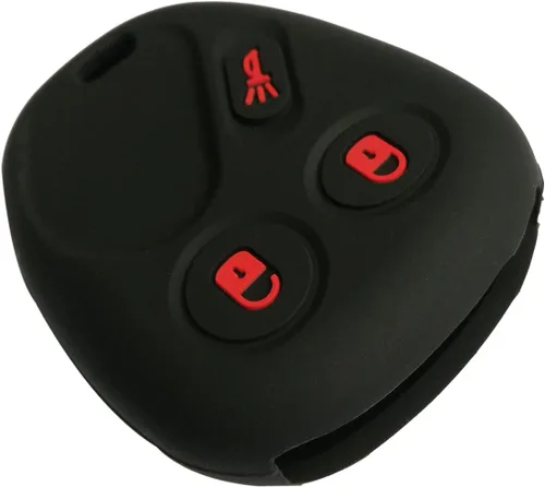 Miniatura 3 de 2 piezas de goma 3 botones protector de llavero remoto funda funda funda entrada sin llave para LHJO11 Chevrolet Chevy Sivlerado 1500 2500 Equinox