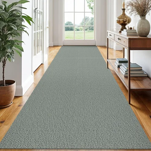 Miniatura 177 de EARTHALL Alfombra pequeña de 2 x 3 pies, lavable para entrada, antideslizante, trenzada, alfombra para puerta interior y exterior, alfombra tejida