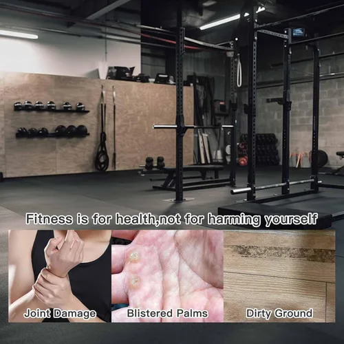 Miniatura 6 de Barras paralelas de madera para calistenia – Barras de empuje de pie de mano para entrenamiento, entrenamientos en L y inmersión – Equipo de fitness