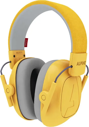 Alpine Muffy Kids - Protección auditiva - Certificado CE y ANSI - Ajustable para edades de 3 a 16 años - Auriculares con cancelación de ruido -