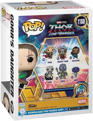 Miniatura 3 de Funko - Thor: Love & Thunder - Figura de vinilo de la hija de Gorr Pop! - Exclusivo 2023