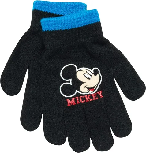 Miniatura 5 de Disney Conjunto de sombrero de invierno de Mickey Mouse y 2 pares de guantes o guantes edad 2-7