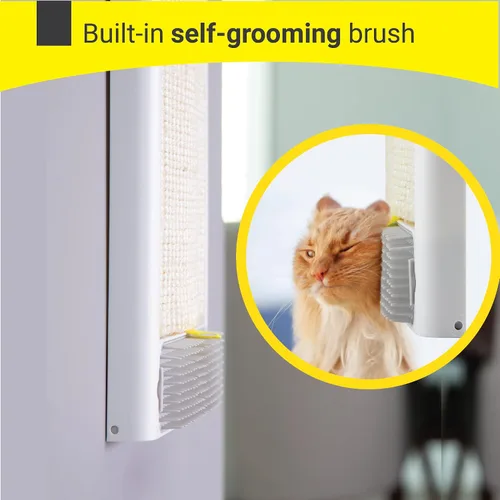 Miniatura 5 de SVD.PET Poste rascador para gatos, almohadilla de sisal natural para gatos, rascador de gatitos con almohadilla de sisal natural reemplazable