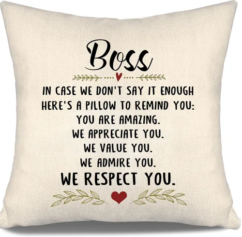 Miniatura 5 de En caso de que no lo diga lo suficiente aquí hay una almohada para recordarte que eres increíble, te aprecio, te quiero. Funda de almohada para tía