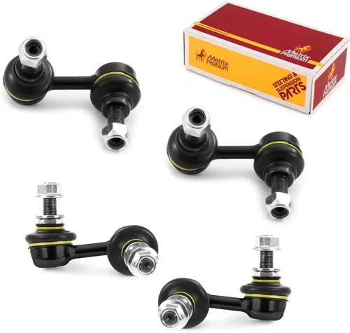 Miniatura 111 de Metrix Premium Piezas de Chasis - Kit de 4 Piezas de Enlace de Barra Estabilizadora Delantera y Trasera Compatible con Mercury Mariner 2009-2011