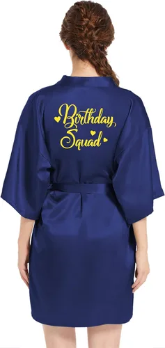Miniatura 2 de Bata de cumpleaños para mujer, bata de baño para fiesta de pijama, bata de baño para mujer, para la reina
