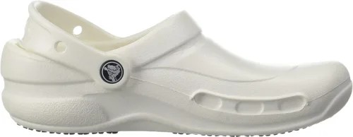 Miniatura 13 de Crocs Zuecos unisex Bistro (9 B (M) de EE. UU. para mujer/7 D (M) de hombre de EE. UU., blanco)