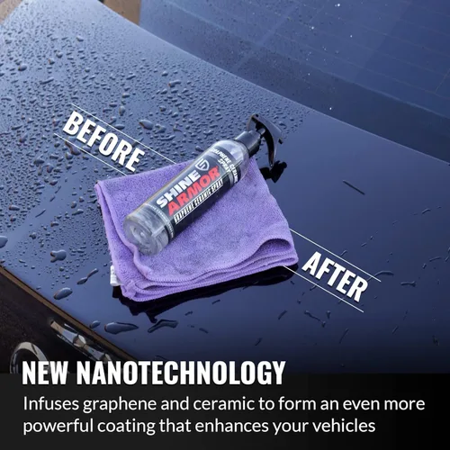 Miniatura 4 de Revestimiento de cerámica de grafeno para automóviles Aerosol de cera para automóviles de próxima generación Protege el trabajo de pintura