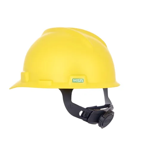 Miniatura 6 de MSA 10203088 V-Gard - Casco de seguridad estilo gorra, con suspensión de trinquete Fas-Trac III, carcasa de polietileno, protección contra impactos