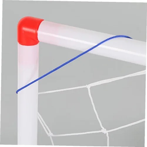 Miniatura 6 de Mini portería de fútbol con fútbol e inflador, red deportiva plegable para interiores para puerta de fútbol portátil resistente a la intemperie