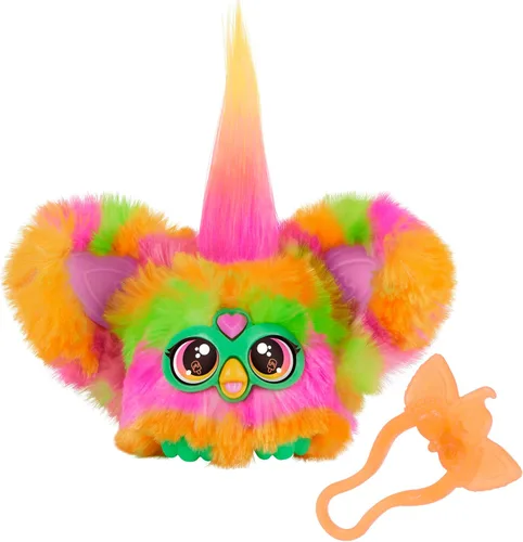 Miniatura 11 de Furby Furblets Dah-Tee Mini Friend, más de 45 sonidos, música country, solo habla furbish, juguetes de peluche electrónicos para niñas y niños