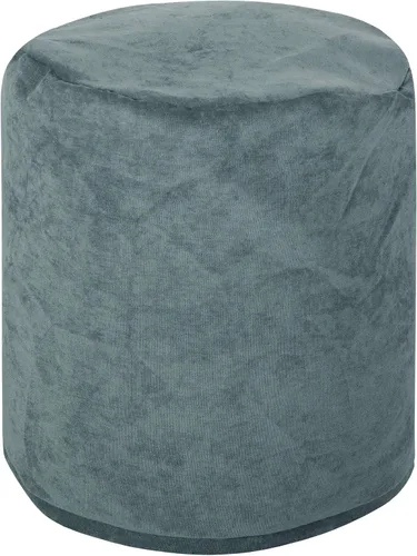 Miniatura 11 de Majestic Home Goods Apple Villa Puf otomano para interiores, 16 pulgadas de largo x 16 pulgadas de ancho x 17 pulgadas de alto